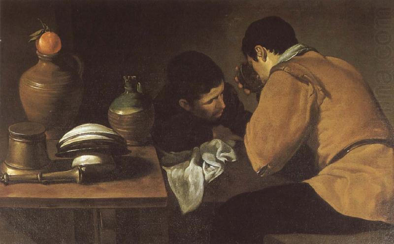 Two boy beside the table, VELAZQUEZ, Diego Rodriguez de Silva y